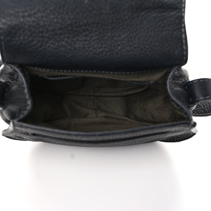 Chloe Calfskin Nano Marcie Saddle Bag Black 5 of 10