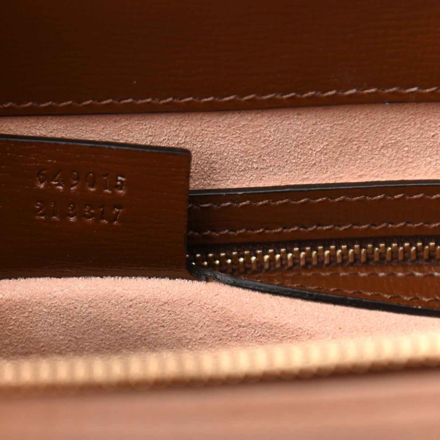 GG Supreme Monogram Azalea Calfskin Web Large Jackie 1961 Tote Beige Ebony Brown Sugar