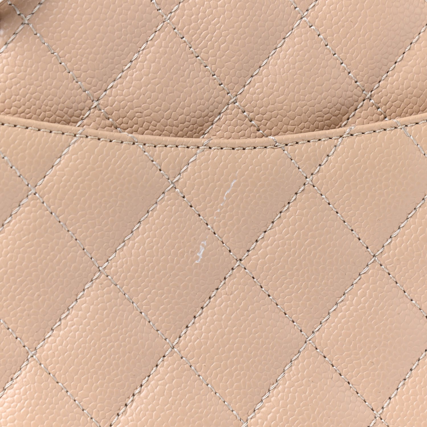 Chanel Caviar Quilted Grand Shopping Tote GST Beige 10 of 12