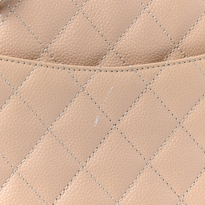 Chanel Caviar Quilted Grand Shopping Tote GST Beige 10 of 12