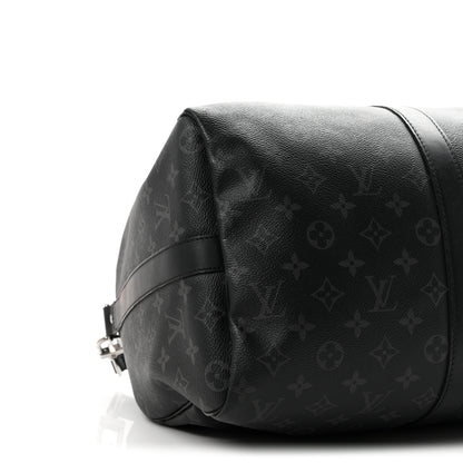 Louis Vuitton Monogram Eclipse Keepall Bandouliere 45 8 of 9