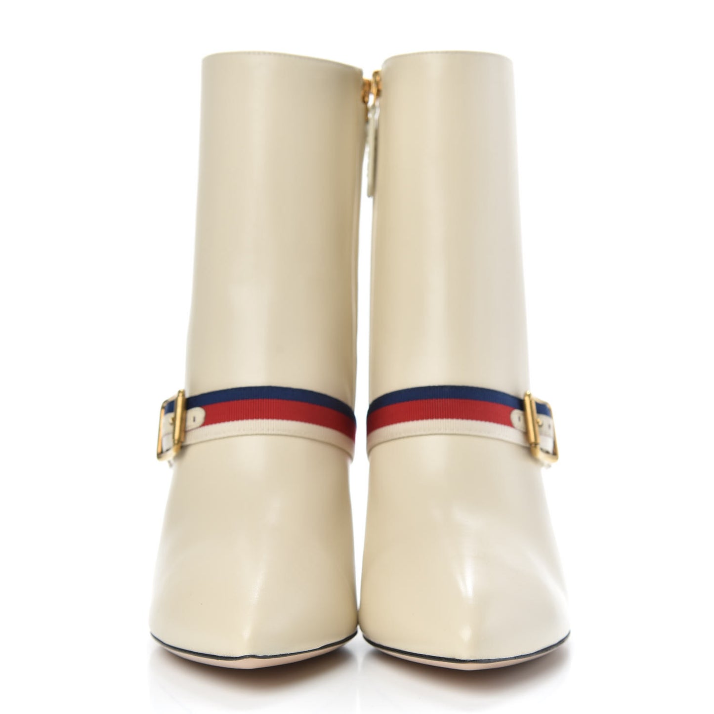 Nappa Sylvie Ankle Boots 38 Mystic White