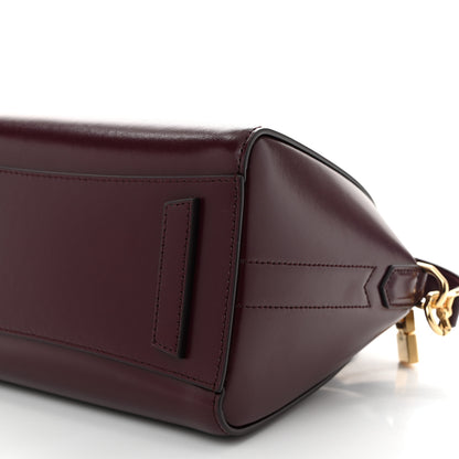 Givenchy Shiny Lord Calfskin Mini Antigona  Oxblood Red 10 of 10