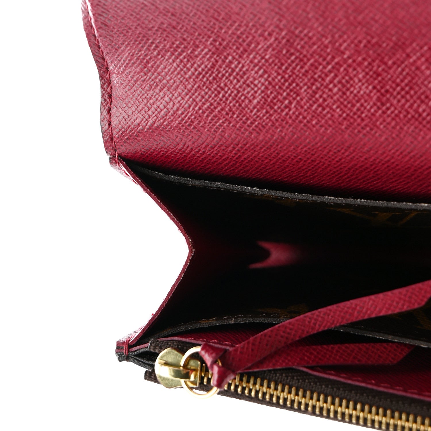 Louis Vuitton Monogram Emilie Wallet Fuchsia 12 of 14