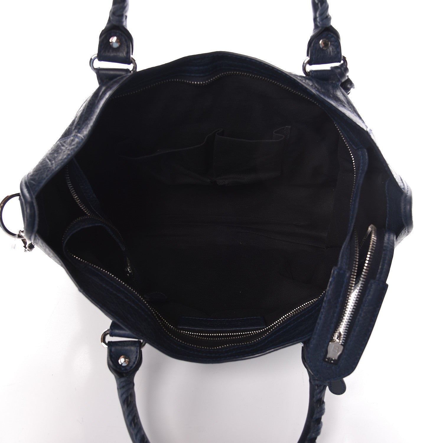 Balenciaga Agneau Giant 12 Silver Hardware City Bleu Obscur 5 of 9