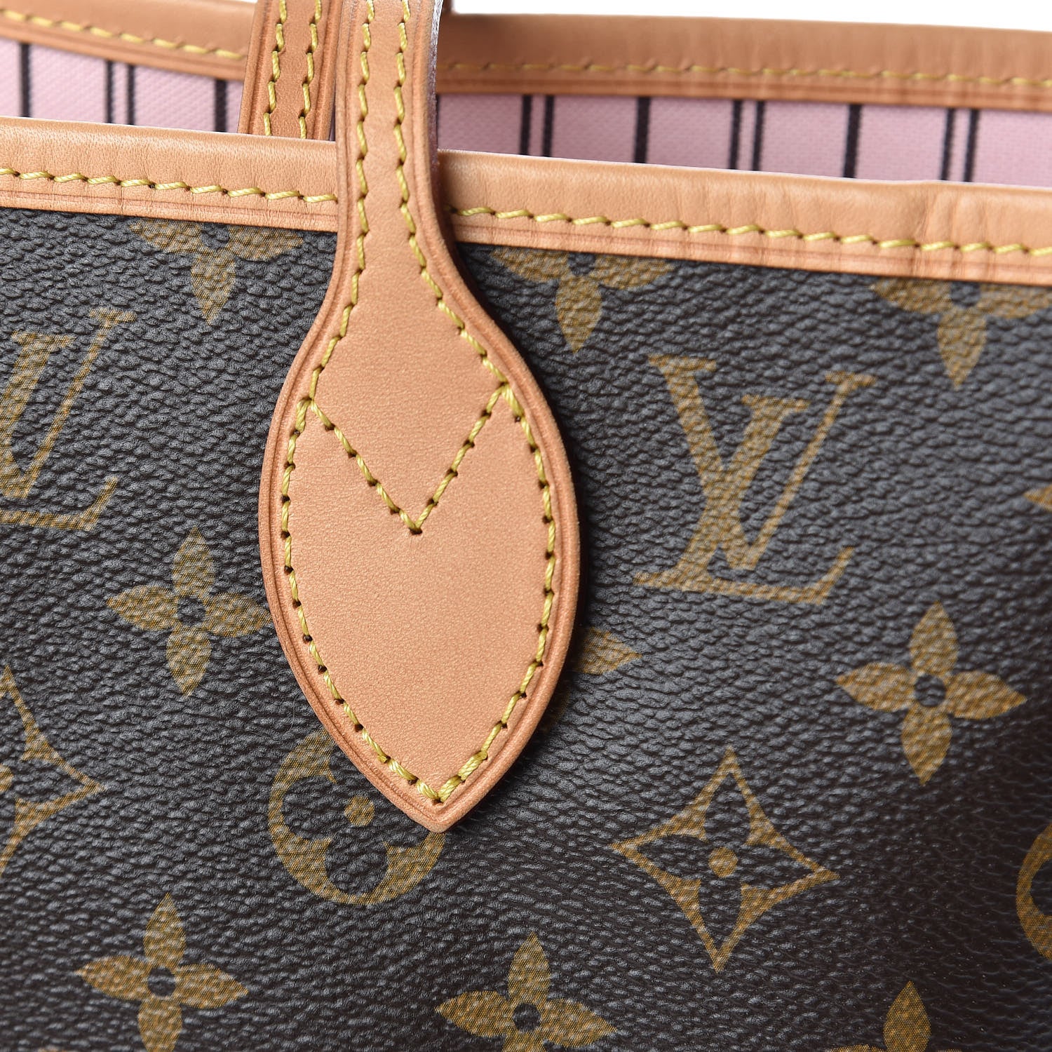 Louis Vuitton Monogram Neo Neverfull MM Rose Ballerine 10 of 13