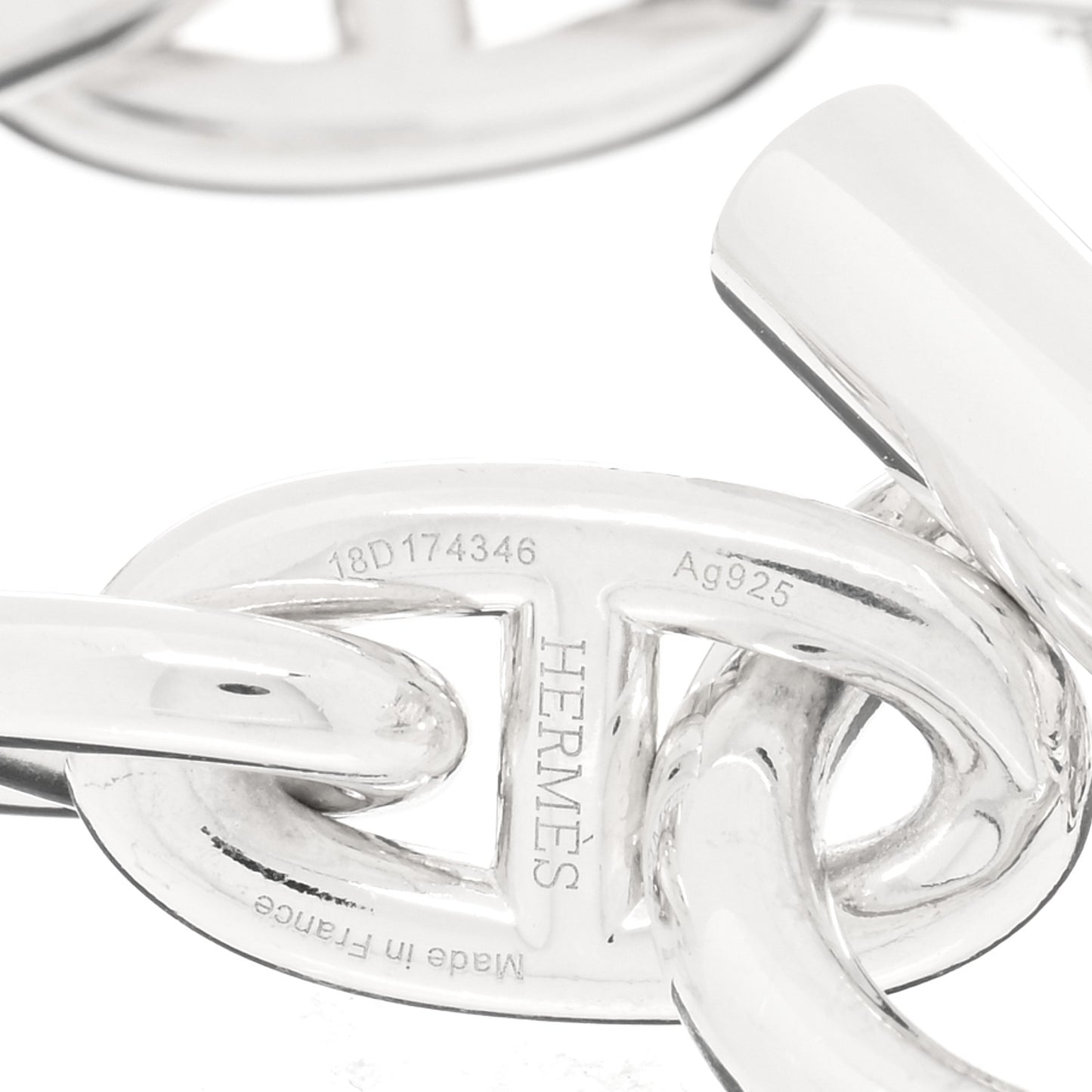 Sterling Silver GM Chaine d'Ancre Bracelet