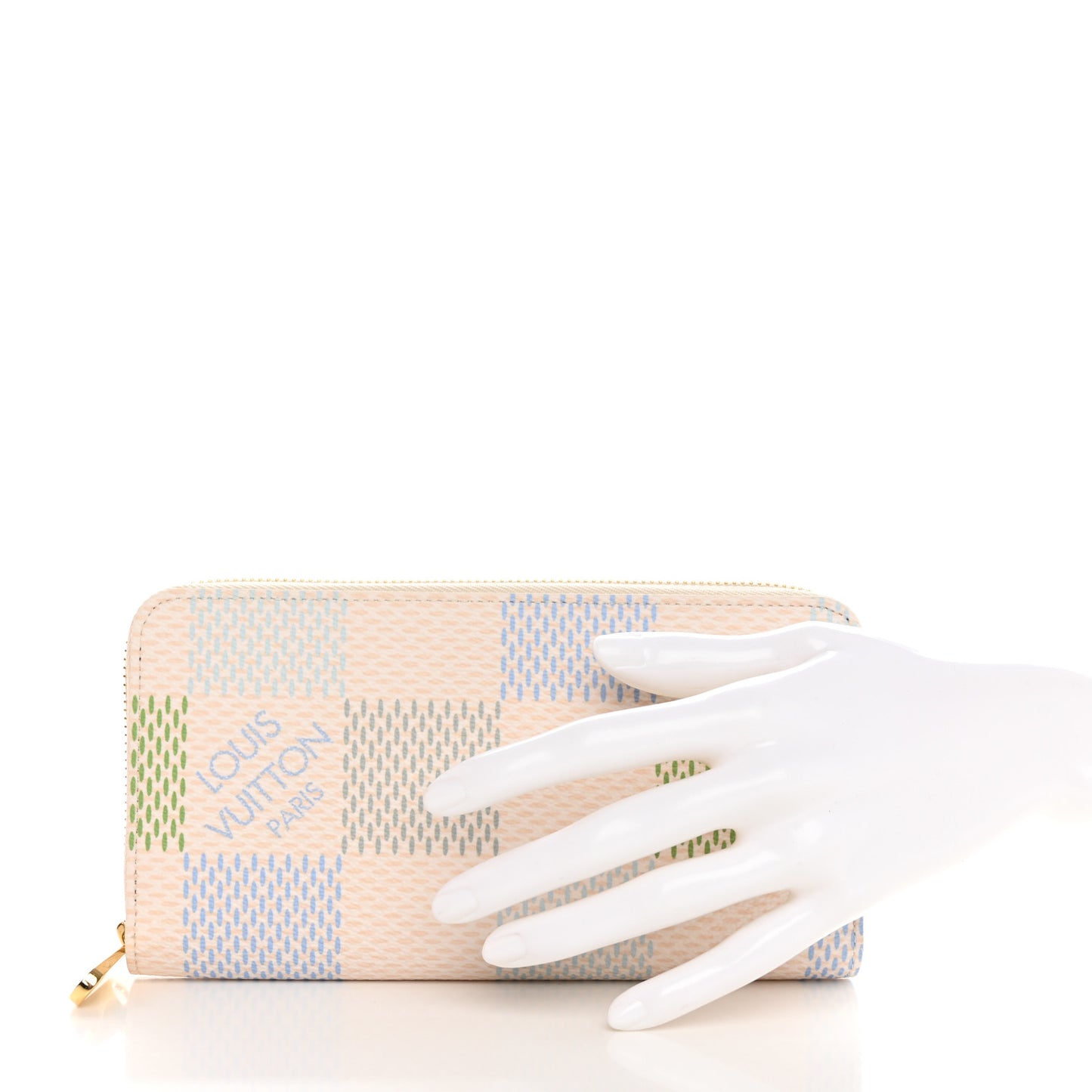 Damierlicious Zippy Wallet Pistachio Green