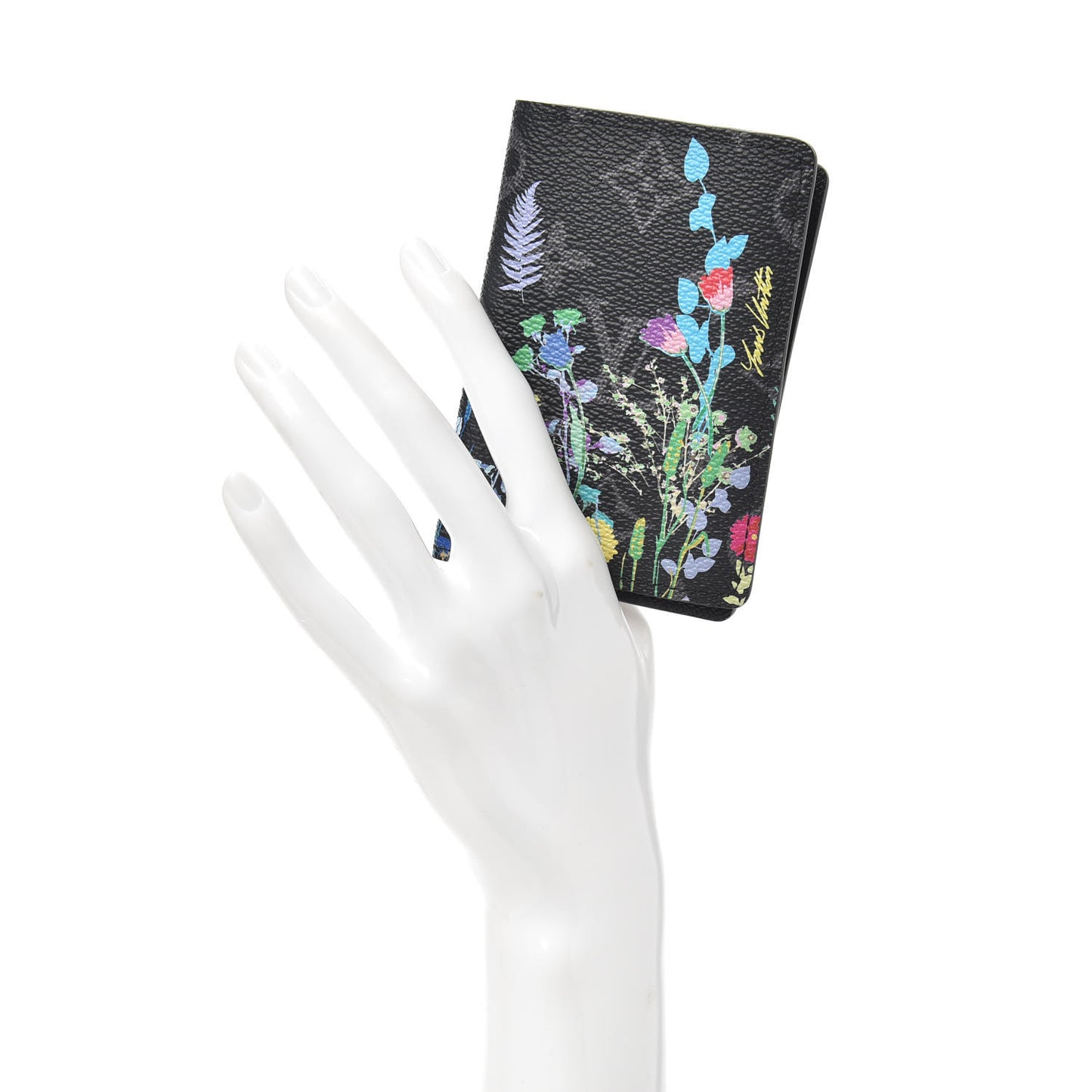 Monogram Eclipse Flower Print Pocket Organizer NM