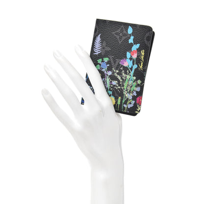 Louis Vuitton Monogram Eclipse Flower Print Pocket Organizer NM 2 of 6