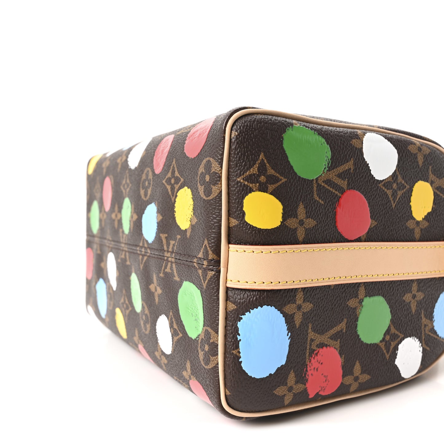 LV X YK Monogram Speedy Bandouliere 25 Multicolor