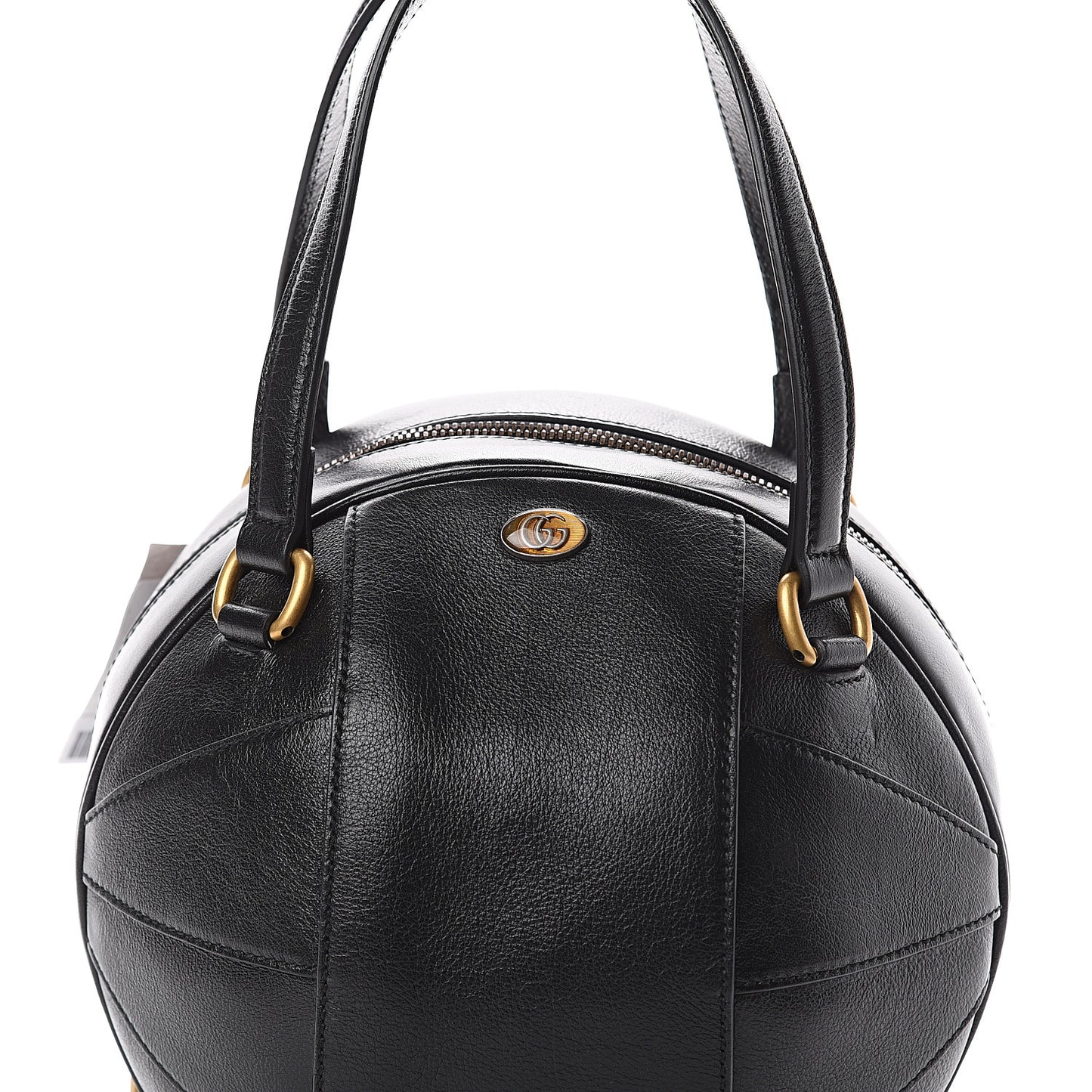 Piuma Lux Energy Tifosa Basketball Shaped Shoulder Bag Black