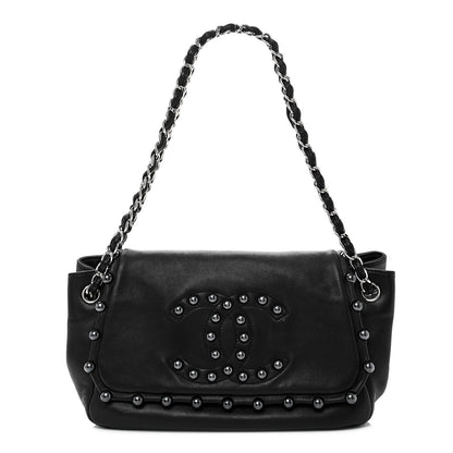 Chanel Lambskin Pearl Obsession Flap Black 1 of 10