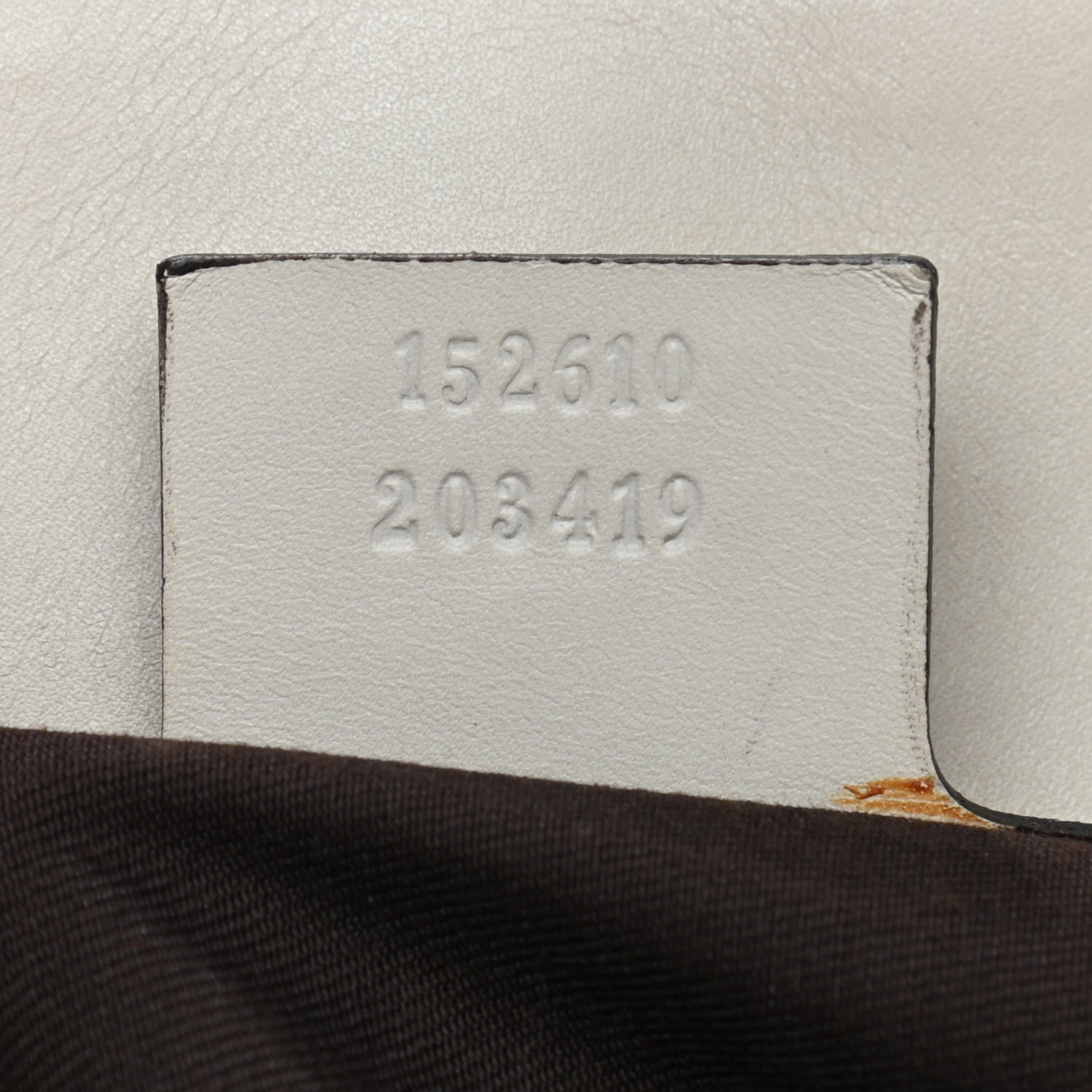 Gucci Guccissima Piston Tote Off White 7 of 19