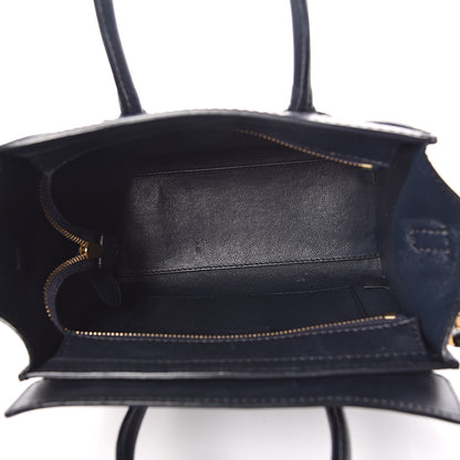 Celine Smooth Calfskin Nano Luggage Ink 5 of 11