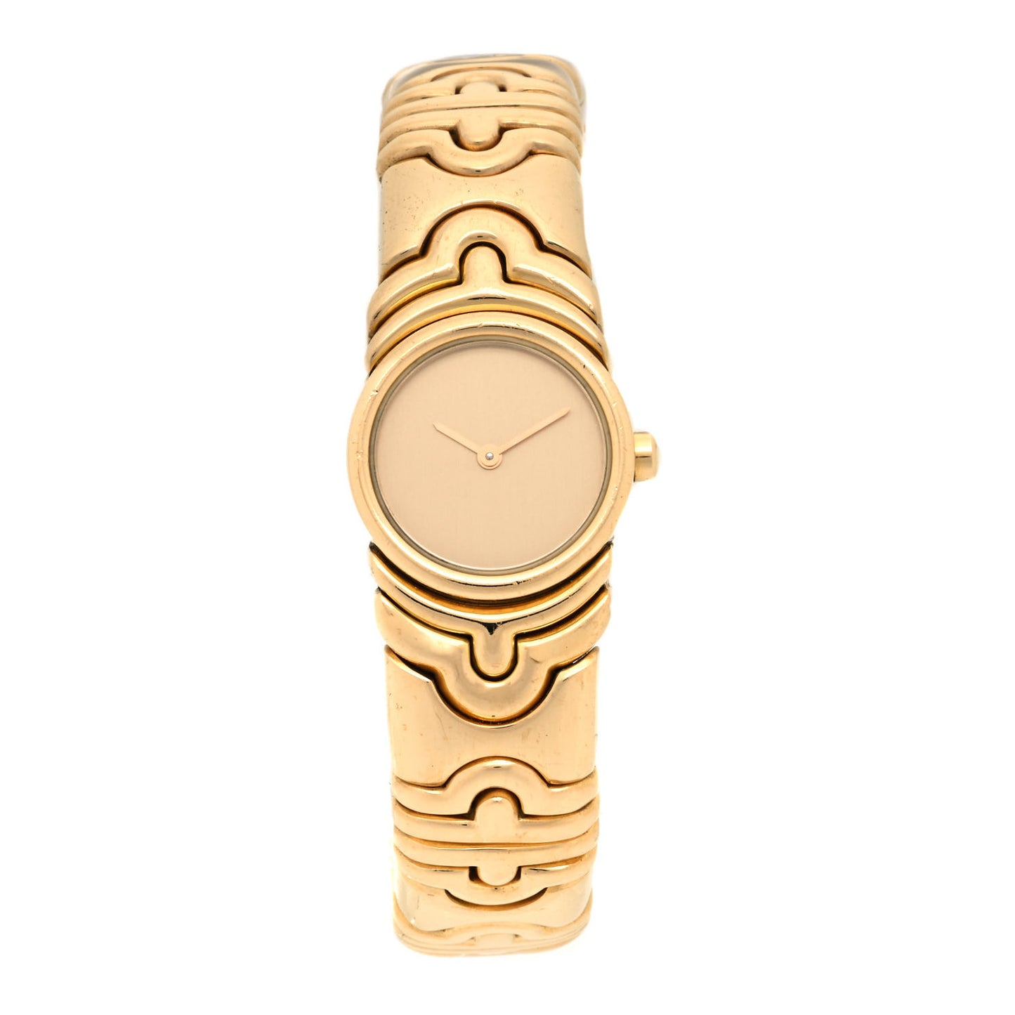 18K Yellow Gold 20mm Parentesi Quartz Watch
