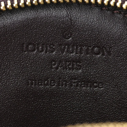Louis Vuitton Vernis Flower Round Coin Purse Amarante 6 of 6
