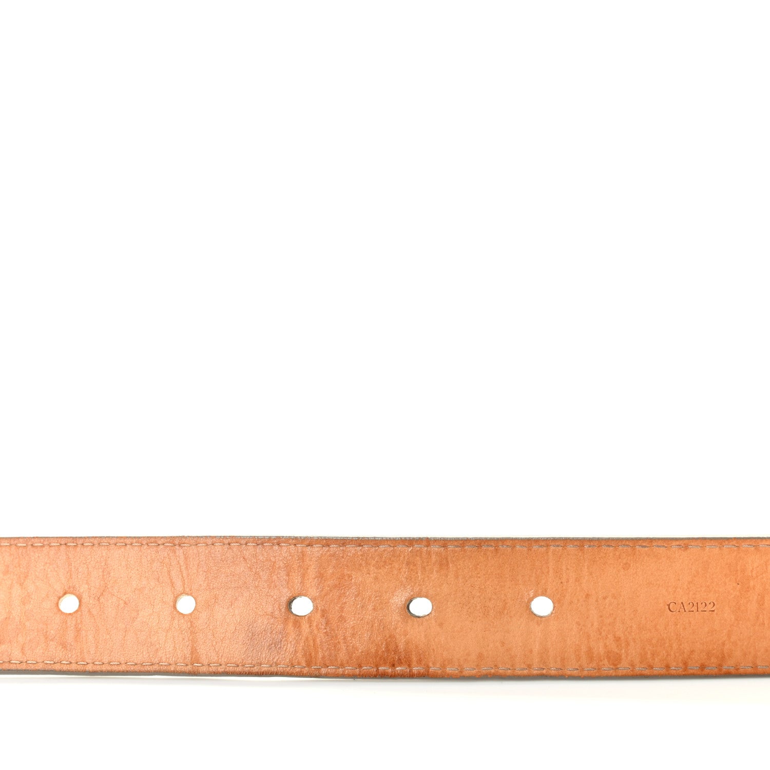 Louis Vuitton Epi LV Initiales Belt 80 32 Ivory 4 of 7
