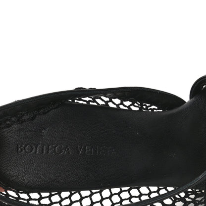 Bottega Veneta Mesh Nappa Chunky Chain Sandals 37 Black 7 of 7