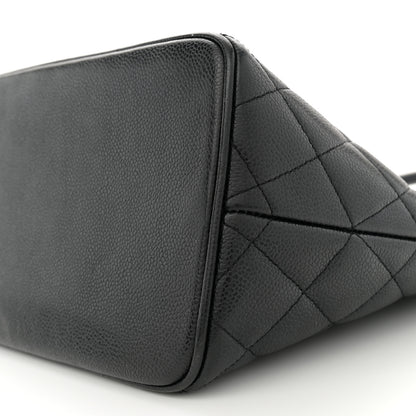 Chanel Caviar Quilted Medallion Tote Black 10 of 10