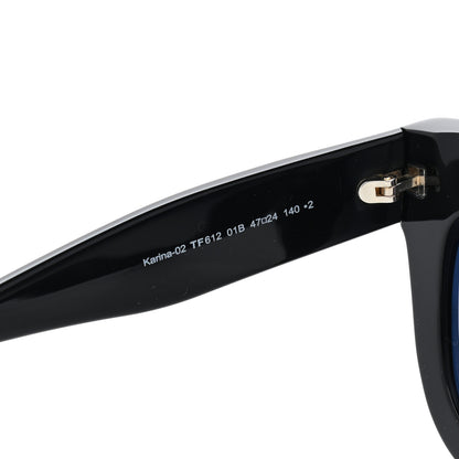 Tom Ford Karina Cat Eye Sunglasses TF612 Black 5 of 7
