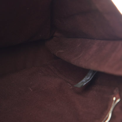 Hermes Canvas Fourre Tout MM Burgundy 8 of 20