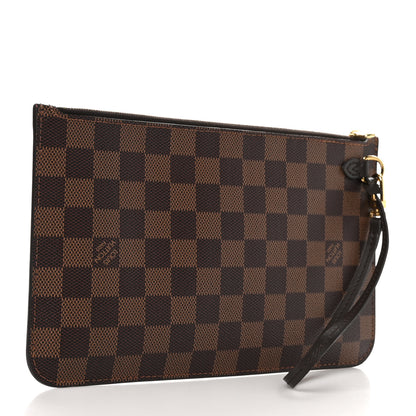 Louis Vuitton Damier Ebene Neverfull MM GM Pochette 3 of 7