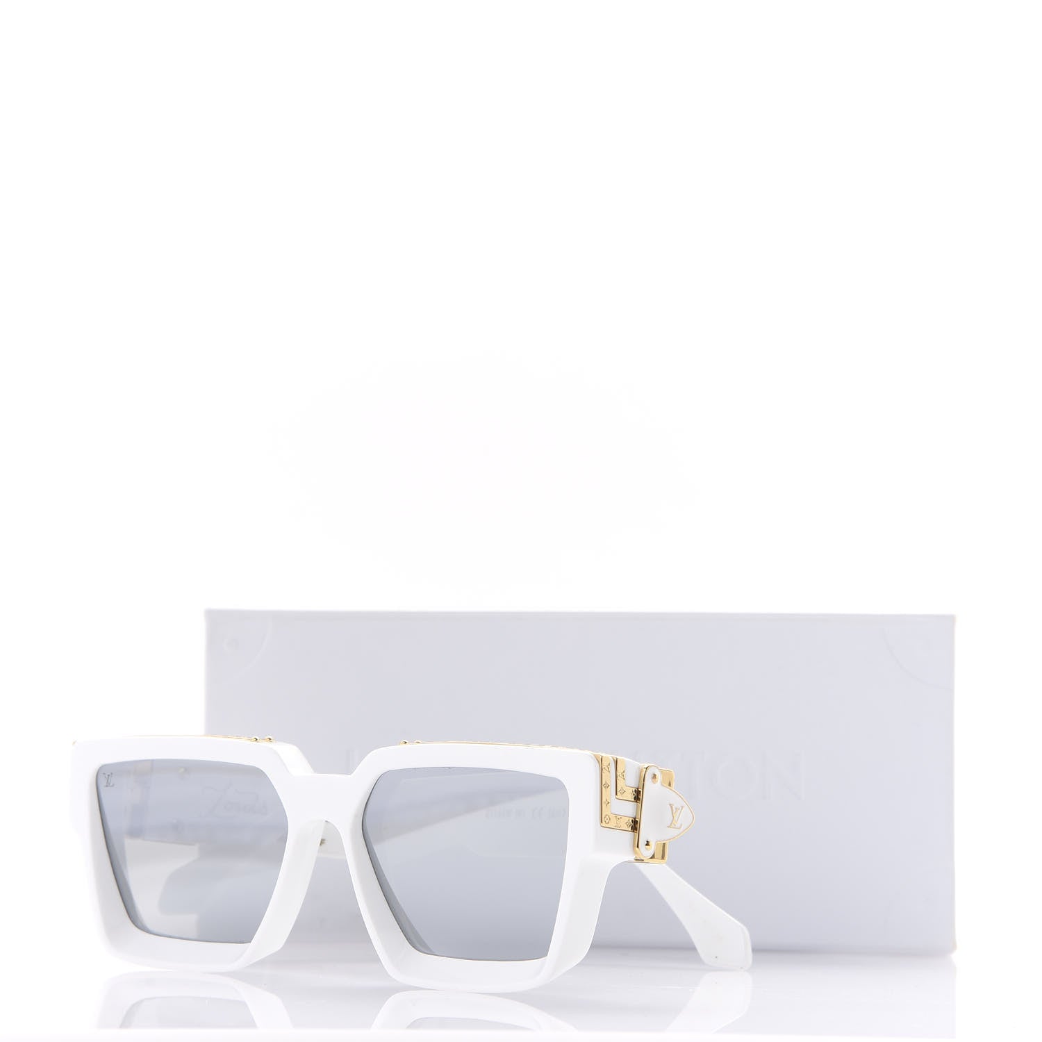 Louis Vuitton Acetate 1.1 Millionaires Z1166W Sunglasses White 8 of 8