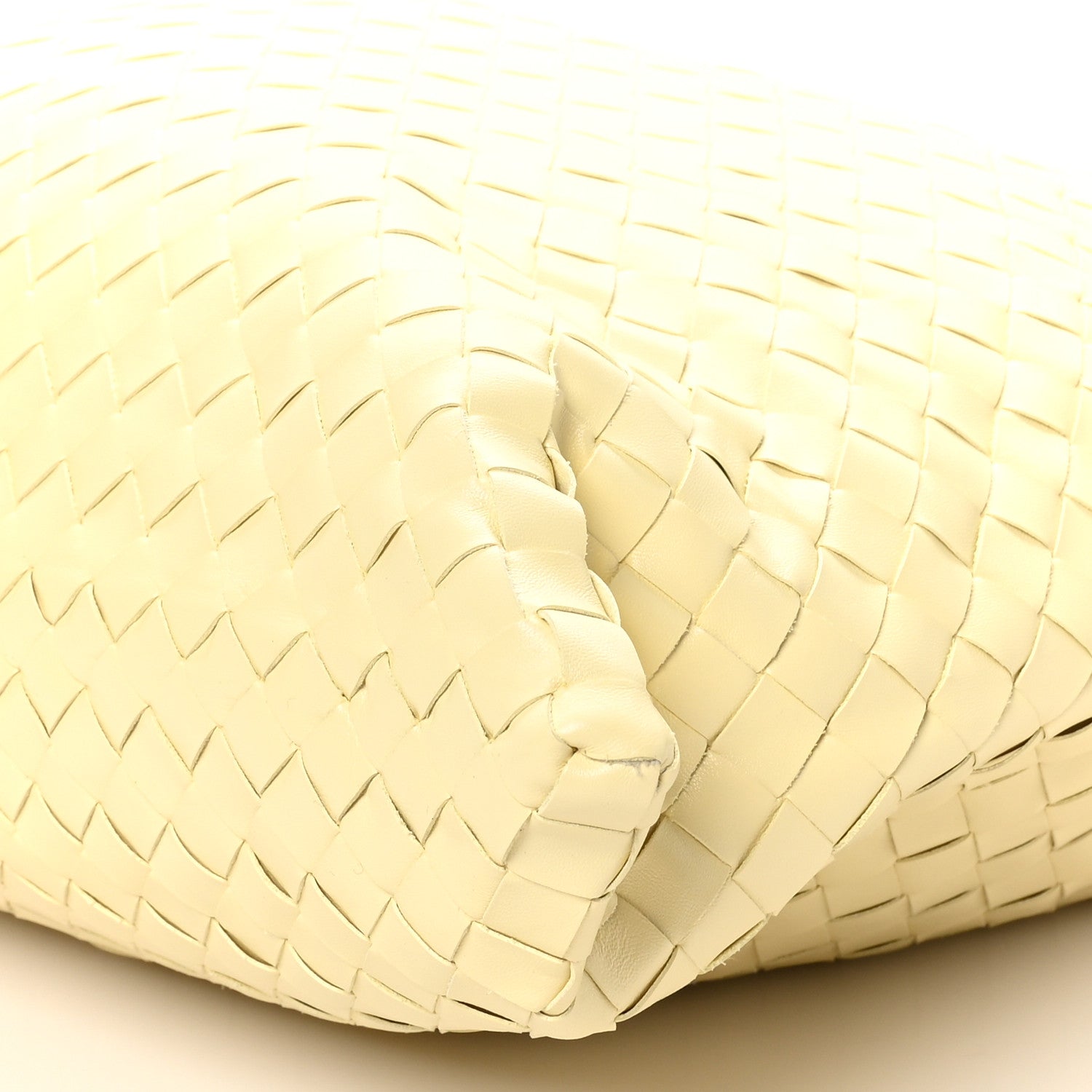 Bottega Veneta Calfskin Intrecciato Large Hop Camomile 9 of 9