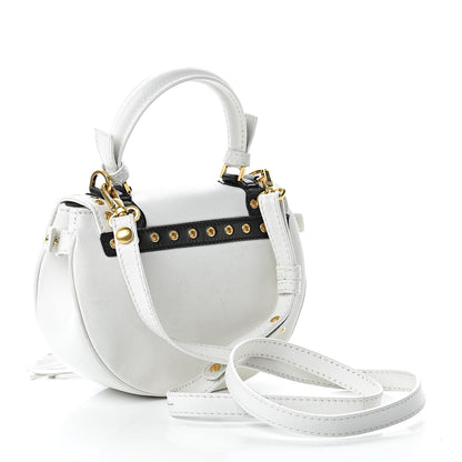 Versace Calfskin Vanitas Crossbody Bag White 3 of 21