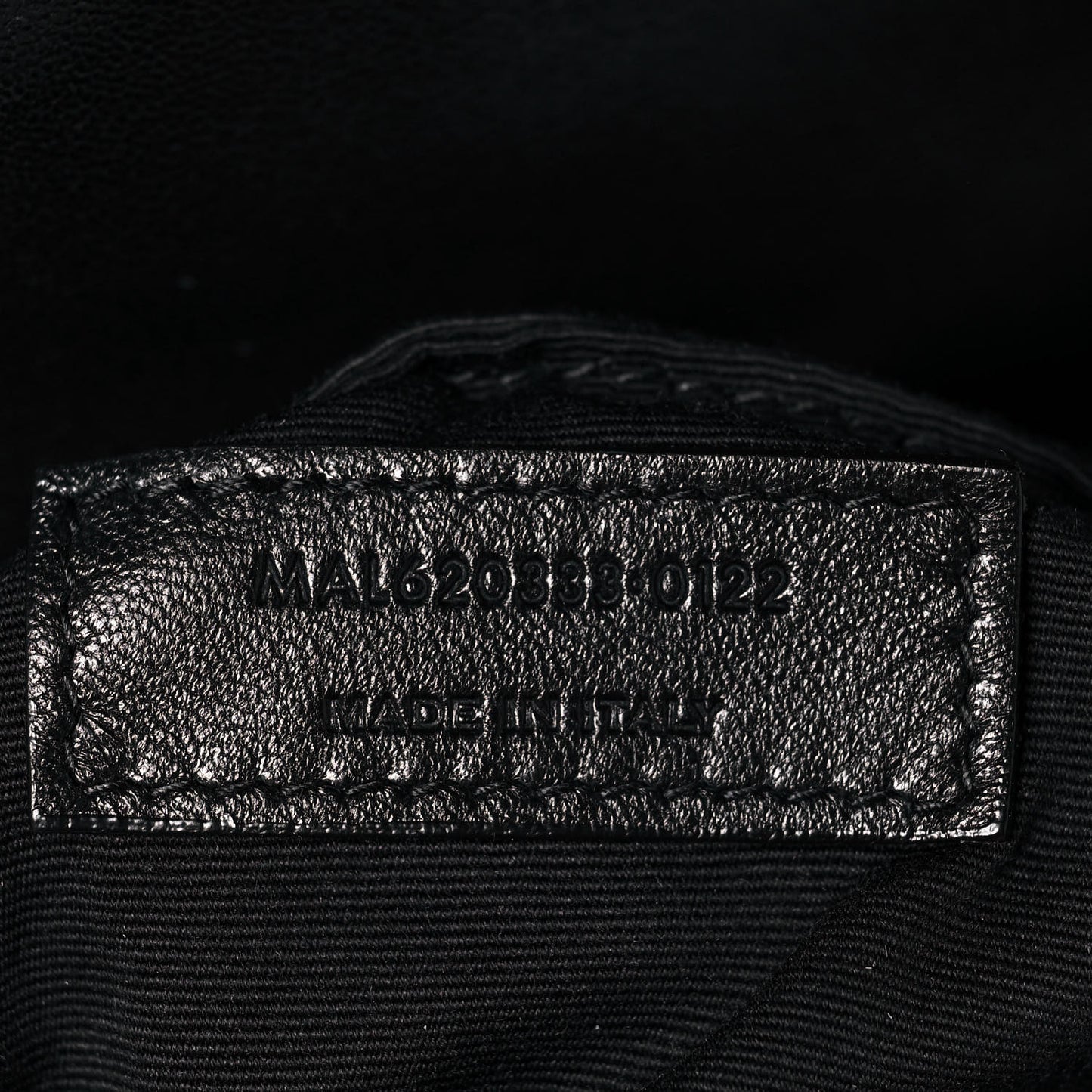 Lambskin Quilted Toy Loulou Puffer Monogram Chain Satchel Black