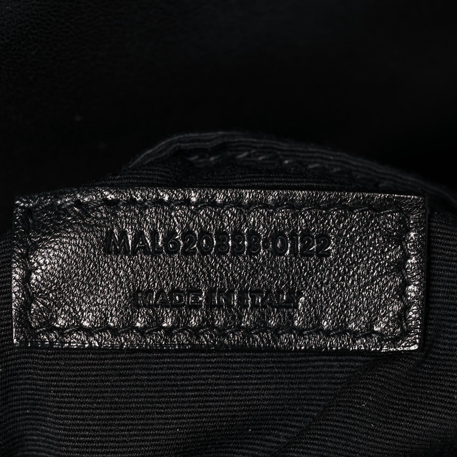 Saint Laurent Lambskin Quilted Toy Loulou Puffer Monogram Chain Satchel Black 7 of 13