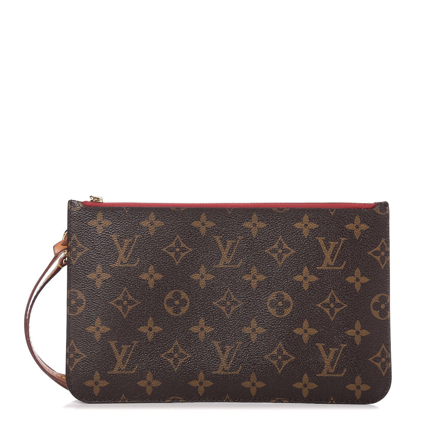 Monogram Neverfull MM GM Pochette Cherry