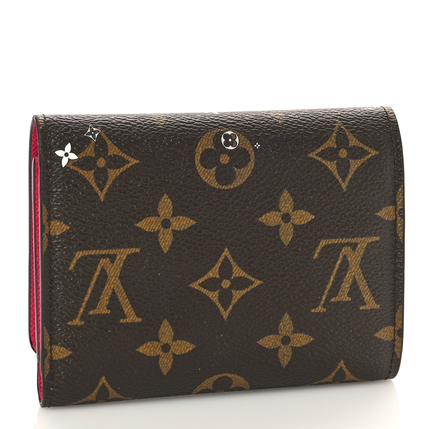 Louis Vuitton Monogram 2019 Christmas Animation Victorine Wallet Fuchsia 3 of 8