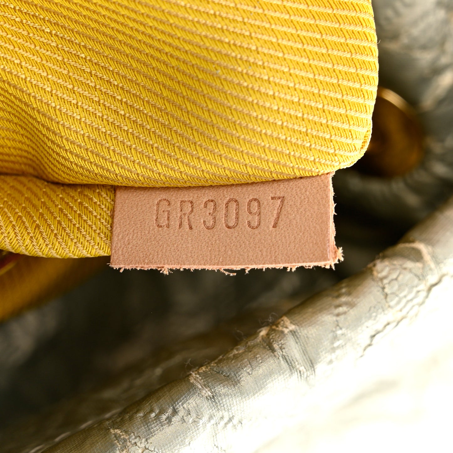 Jacquard Quilted Monogram Limelight Clutch GM Perle