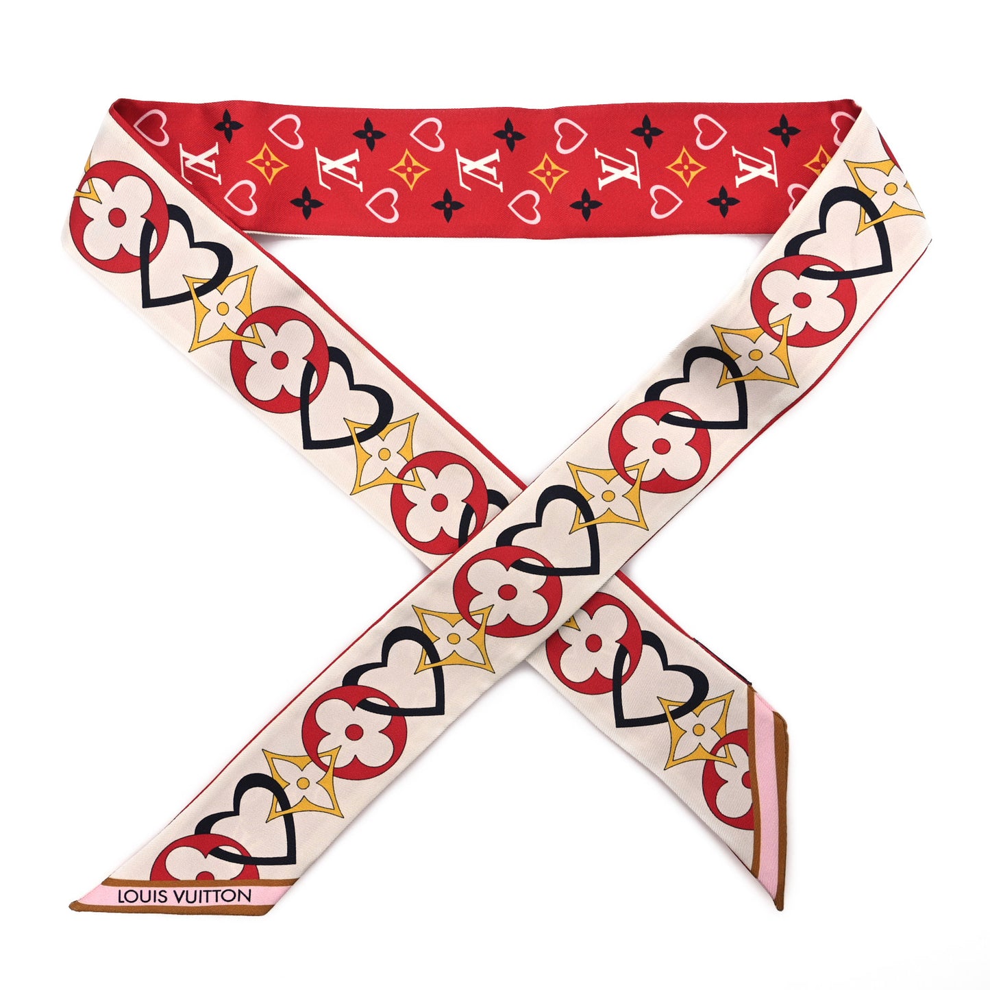 Silk My True LV BB Bandeau Red