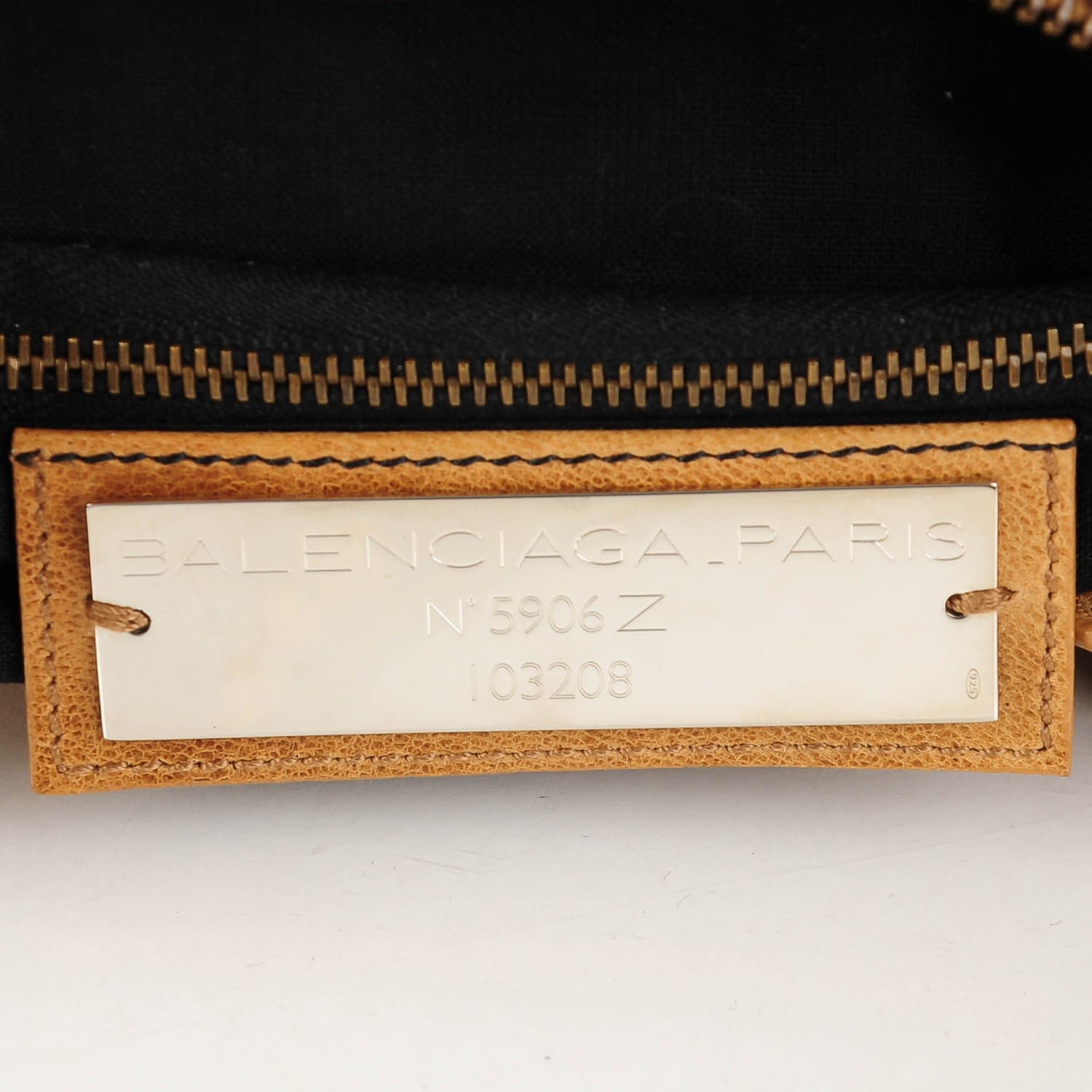 Balenciaga Chevre Classic Hardware First Caramel 6 of 7