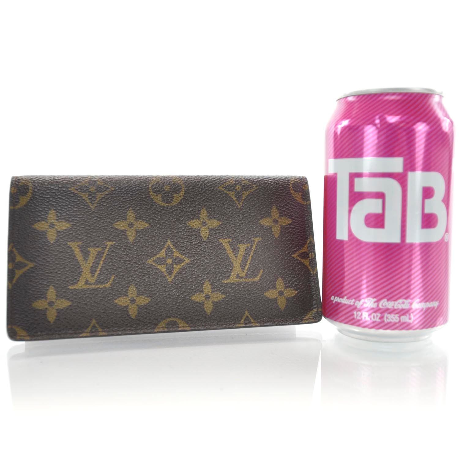 Louis Vuitton Monogram Simple Checkbook Holder Wallet 2 of 6