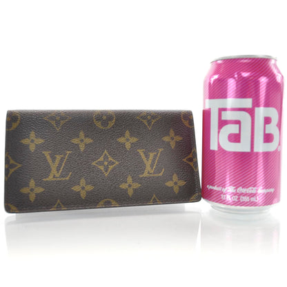Louis Vuitton Monogram Simple Checkbook Holder Wallet 2 of 6