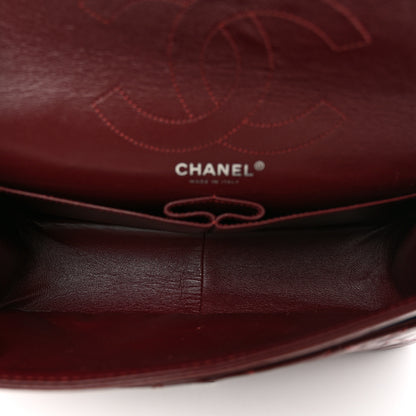 Chanel Aged Calfskin Quilted 2.55 Reissue 226 Flap Dark Burgundy 5 of 10
