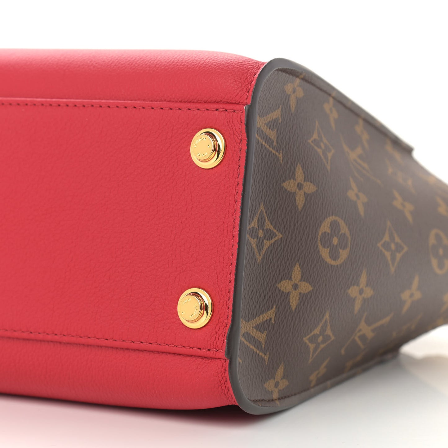Calfskin Monogram On My Side Pirate Red