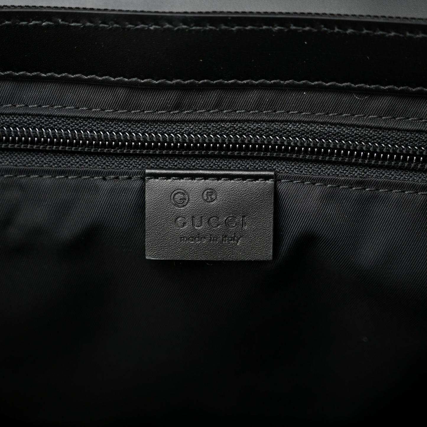 Techno Canvas Web Flap Messenger Bag Black