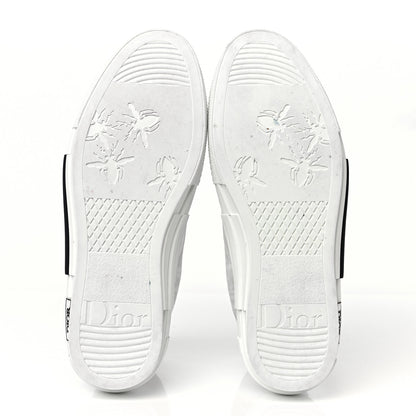 Christian Dior Technical Canvas Oblique Mens B23 High Top Sneakers 42 White 5 of 9