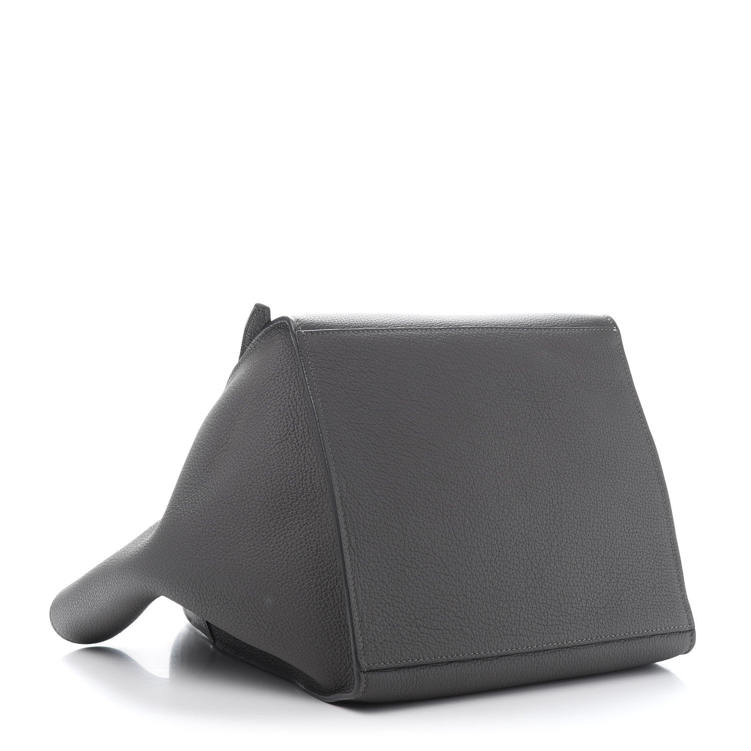 Celine Supple Grained Calfskin Long Strap Small Big Bag Gray 5 of 12
