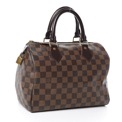 Louis Vuitton Damier Ebene Speedy 25 3 of 12