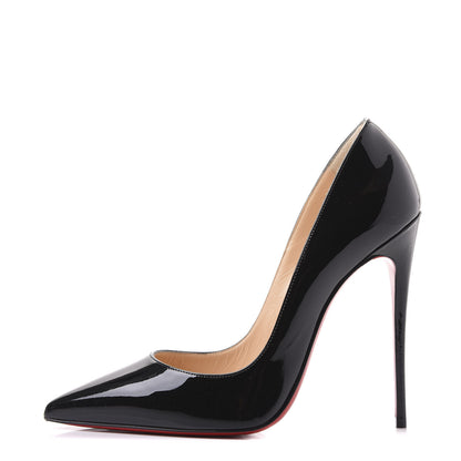 Christian Louboutin Patent So Kate 120 Pumps 40 Black 1 of 8