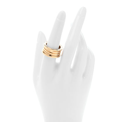 Bulgari 18K Yellow Gold B.Zero1 Four-Band Ring 57 8 2 of 4