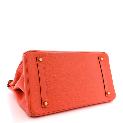 Hermes Togo BIRKIN 35 Feu 4 of 10