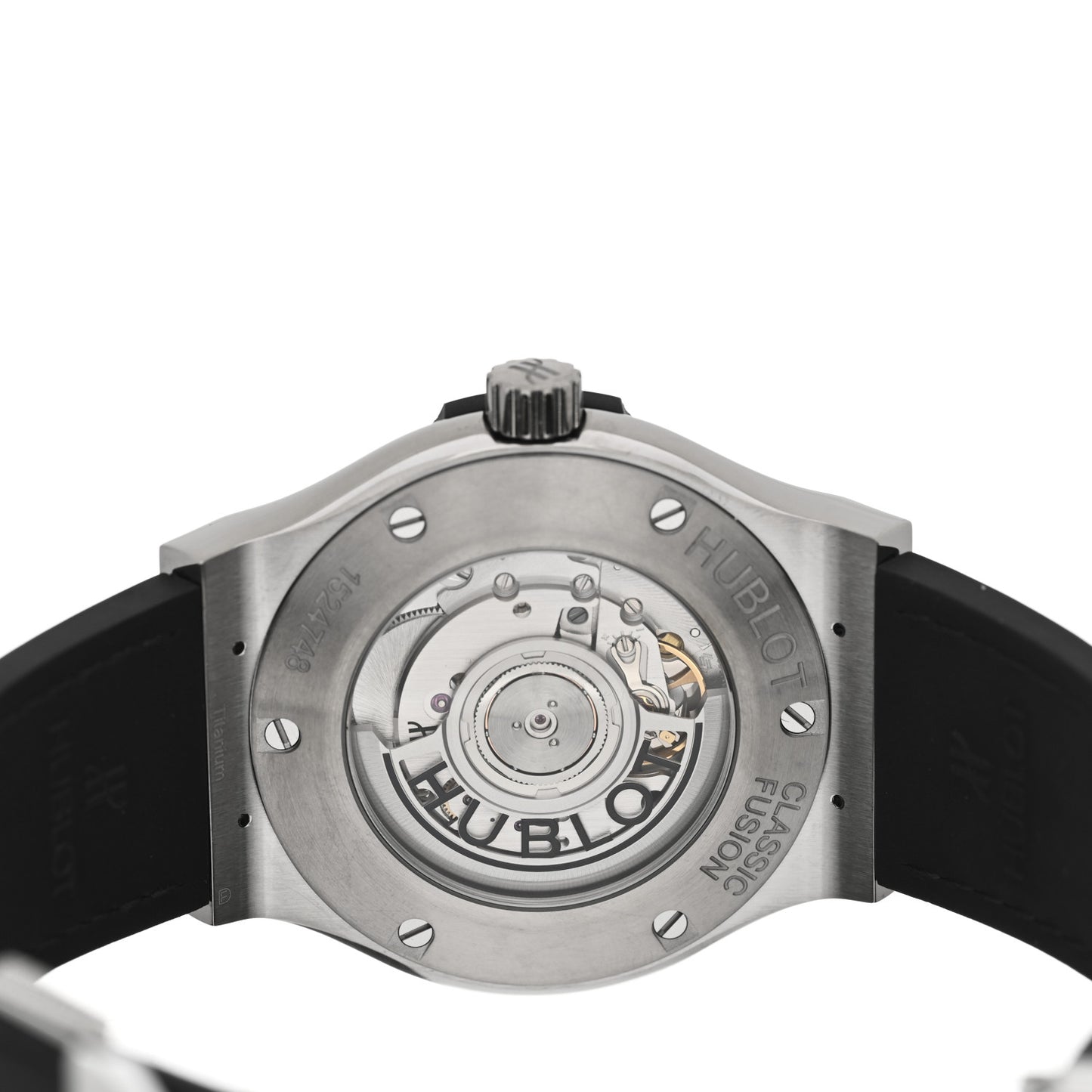 Titanium Alligator 42mm Classic Fusion Automatic Watch Black 542.NX.1171.LR