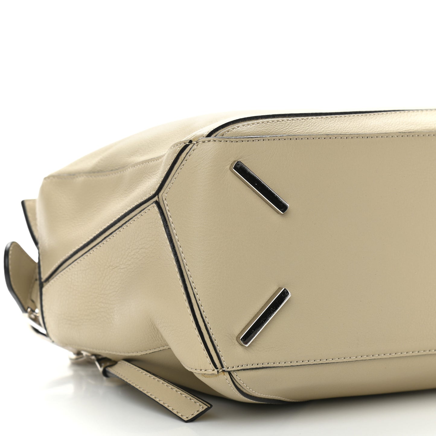 Calfskin Medium Puzzle Bag Light Oak